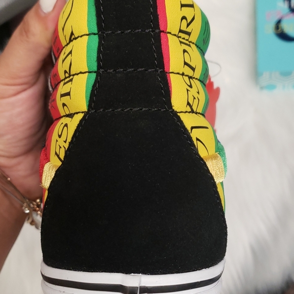 Vans spirit hi top red and black - Picture 7 of 8